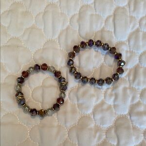 Elegant Beaded Bracelet Set